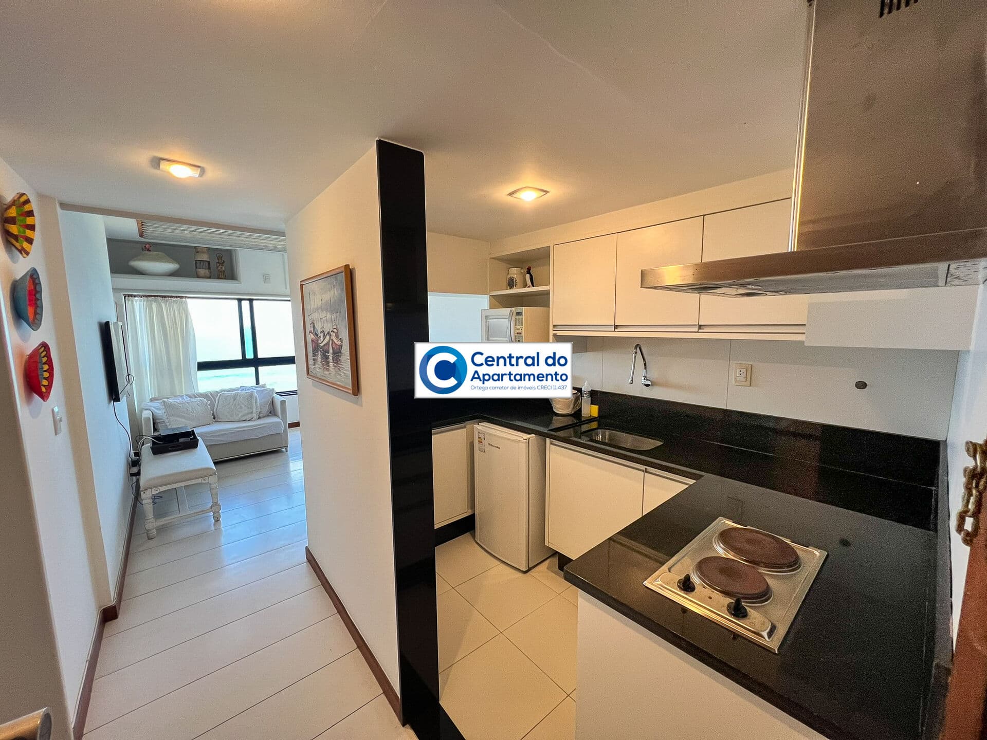 Apartamento com 2/4 com ar, piscina, Ondina Apart, aluguel carnaval de Salvador-BA