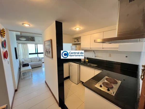Apartamento com 2/4 com ar, piscina, Ondina Apart, aluguel carnaval de Salvador-BA