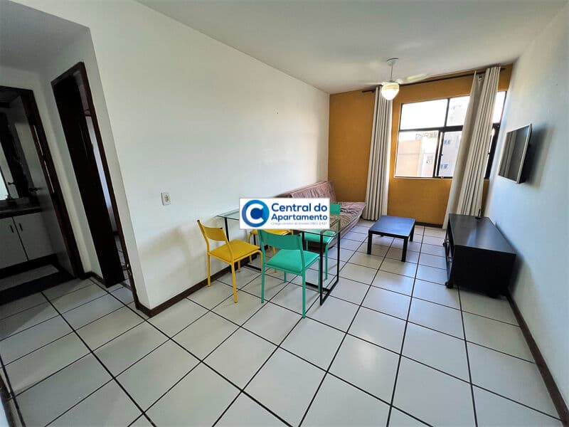 Apartamento 1/4, ar, portaria, próximo camarote Salvador, Carnaval