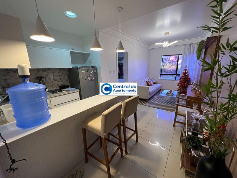Aluguel de apartamento para o carnaval de Salvador, quarto e sala com ar, Ondina.