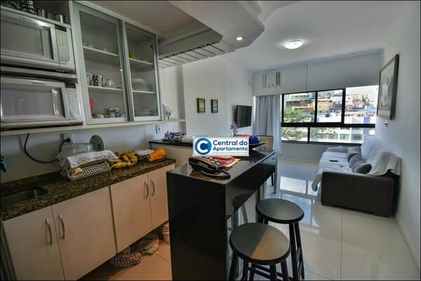 Apartamento com 1 quarto, Ondina Apart, aluguel para o carnaval de Salvador-BA