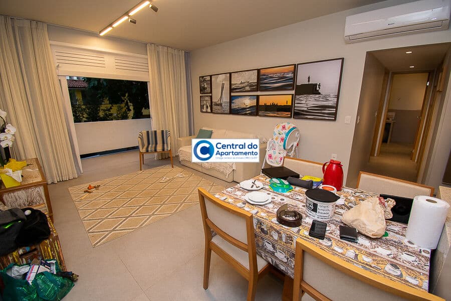 Apartamento com 3 quartos, climatizado, 2 suítes, espaço gourmet, Ondina, Salvador-BA