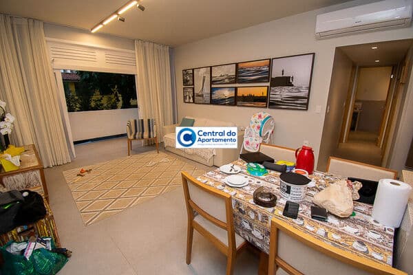 Apartamento com 3 quartos, climatizado, 2 suítes, espaço gourmet, Ondina, Salvador-BA