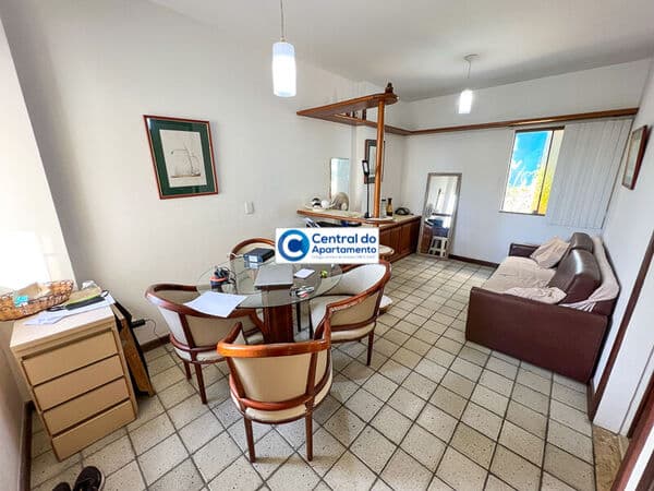 Apartamento quarto e sala, ar, Pier Sul, Ondina, carnaval de Salvador-BA