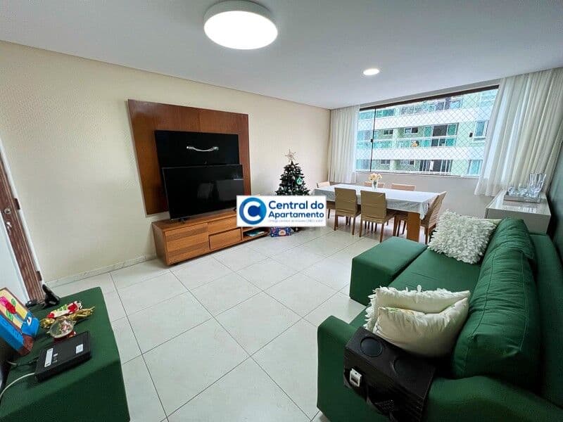 Apartamento com 3/4, suíte, ar, Barra, carnaval de Salvador-BA.