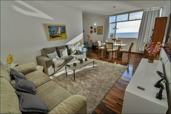 Apartamento com 3/4, em frente ao Farol da Barra, carnaval Salvador-BA