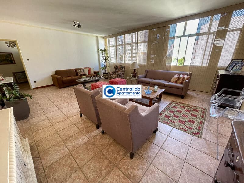 Apartamento com 3 quartos, suíte, varanda, Barra, carnaval de Salvador-BA