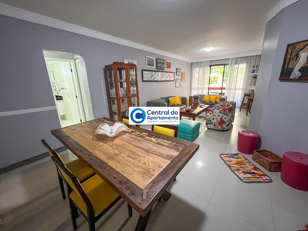 Apartamento com 3/4 com ar, Ondina, aluguel carnaval de Salvador-BA