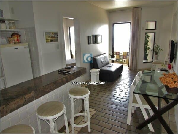 Apartamento 1/4, ar, piscina, Atlantic City, carnaval de Salvador-BA