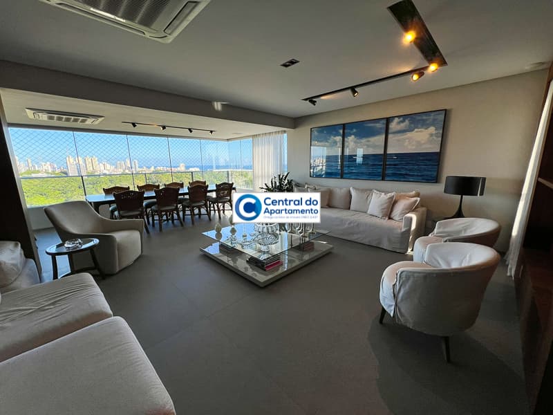 Apartamento com 3/4 com ar, 2 suítes, Federação, aluguel carnaval de Salvador-BA