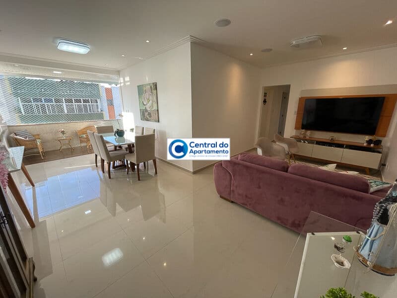 Apartamento com 3 quartos, ar, varanda, Graça, carnaval de Salvador-BA