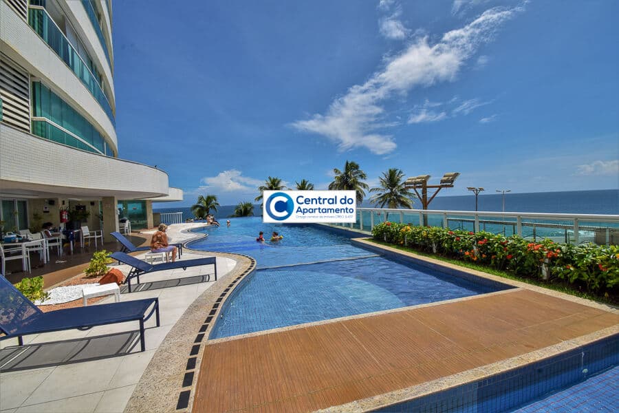 Cobertura Duplex com piscina, ar, Ondina, Costa Espanha, carnaval de Salvador-BA