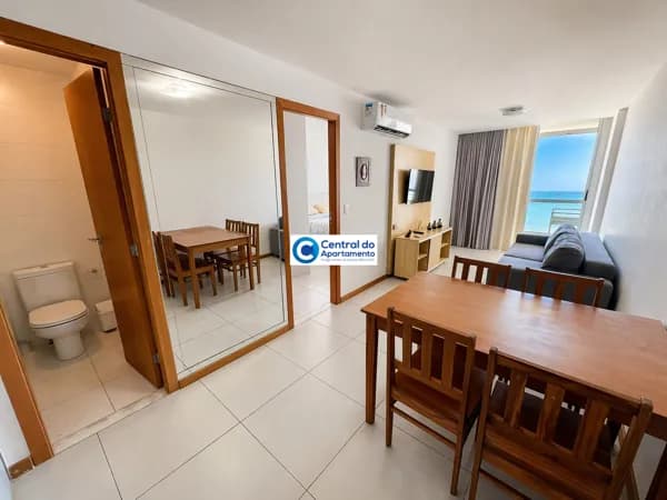 Apartamento camarote, varandão, segundo andar, piscina, Expresso 2222