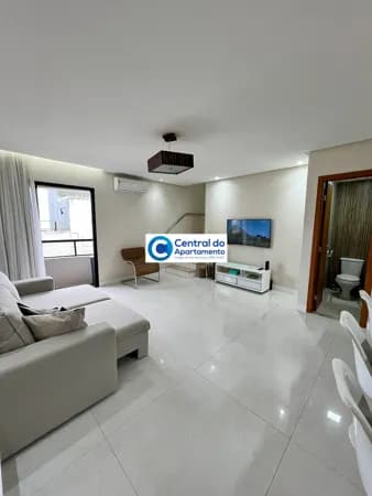 Apartamento duplex, climatizado, Rio Vermelho, aluguel por temporada Salvador-BA