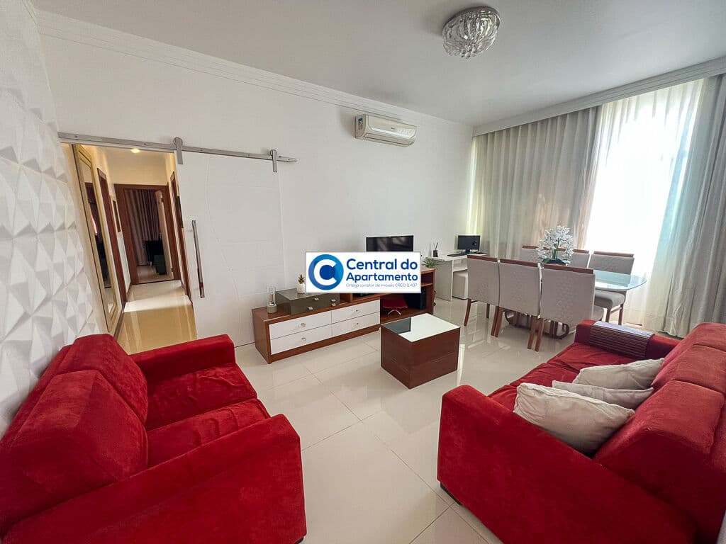 Apartamento com 3 quartos com ar, Barra, carnaval de Salvador-BA