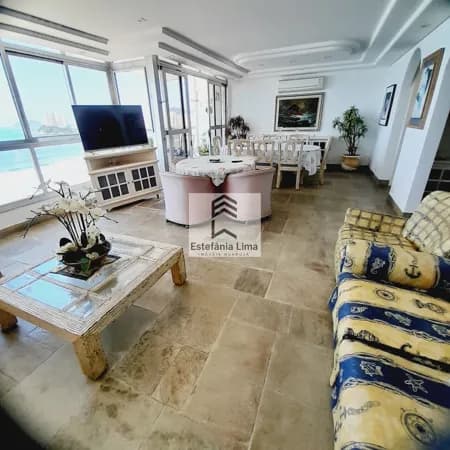 Apartamento Frente ao Mar!!! 3 Dormitórios
