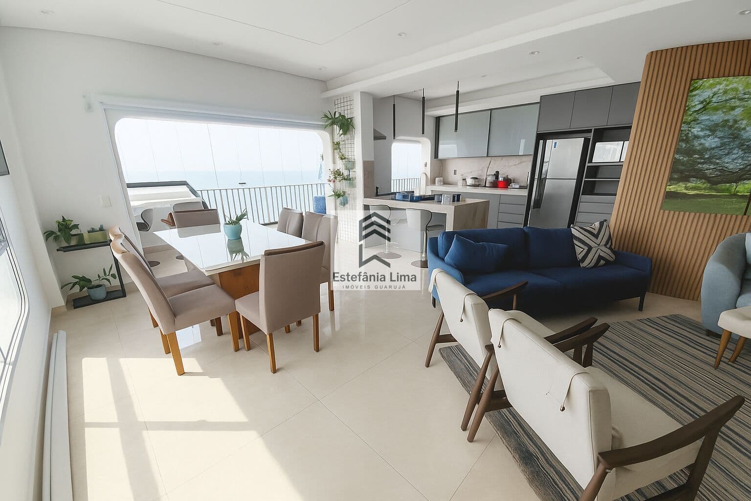 Apartamento Frente ao Mar Astúrias!!! 3 Dormitórios sendo 1 Suíte