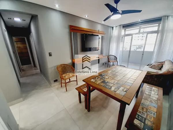 Apartamento Reformado Praia das Astúrias!!! 3 Dormitórios