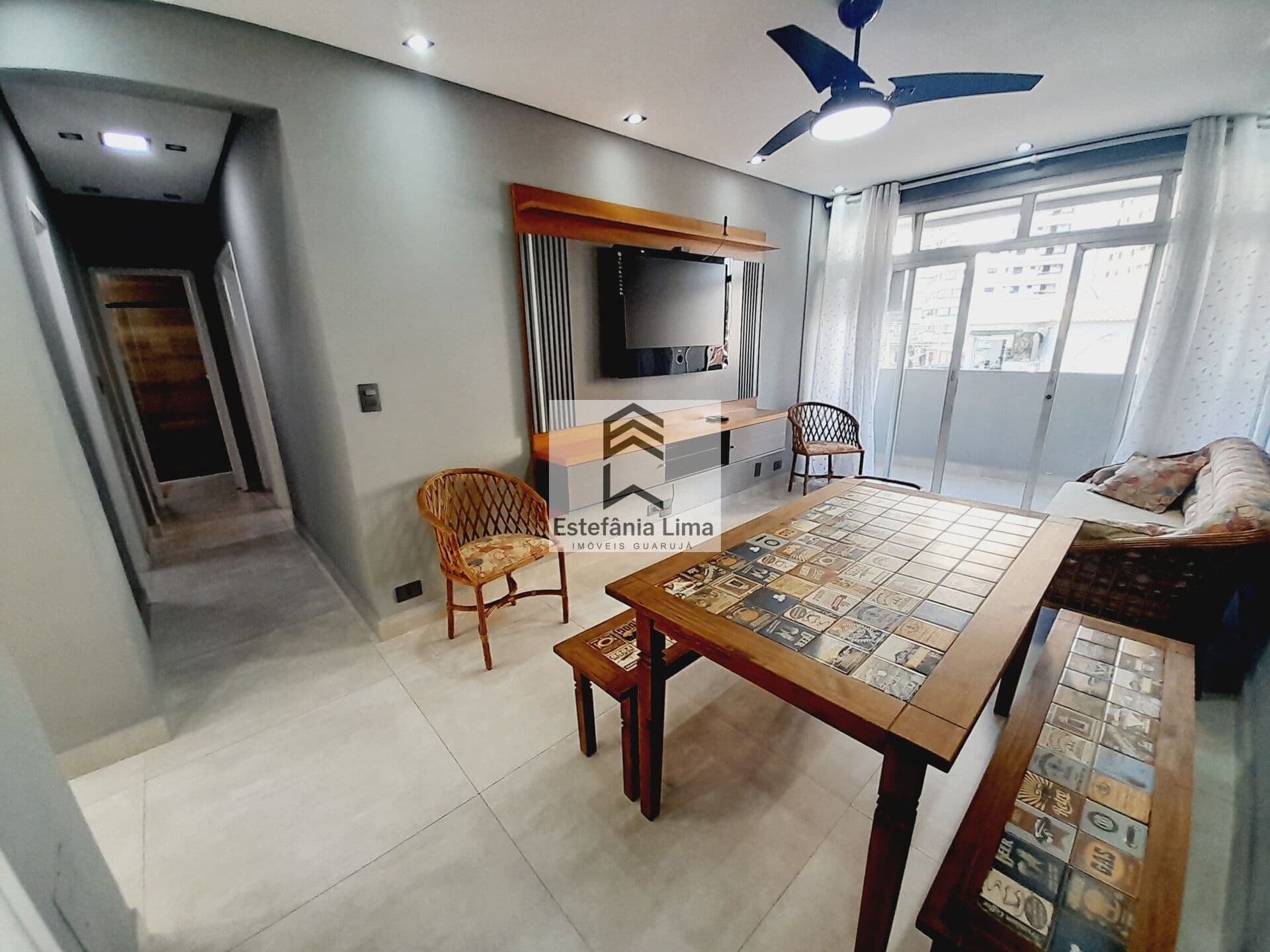 Apartamento Reformado Praia das Astúrias!!! 3 Dormitórios