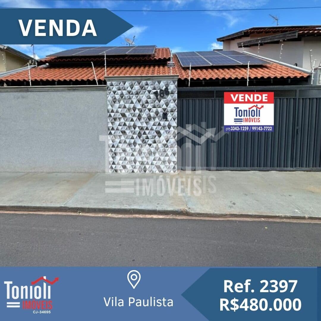Casa em Bebedouro - Vila Paulista