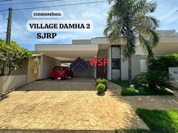 Casa em São José do Rio Preto - Residencial Village Damha Rio Preto II