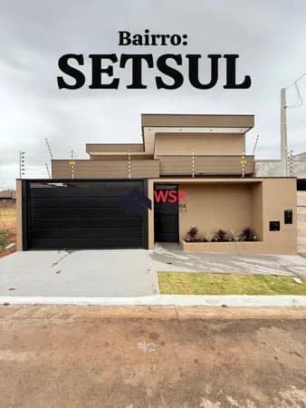 Casa em São José do Rio Preto - Residencial Setsul II