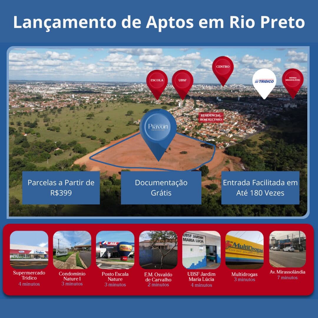 Lançamento de Apartamento na Região Norte de Rio Preto