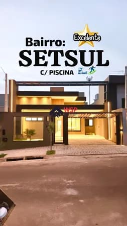 Casa em São José do Rio Preto - Residencial Setsul II