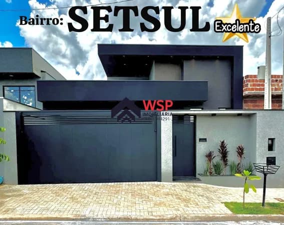 Casa em São José do Rio Preto - Residencial Setsul II