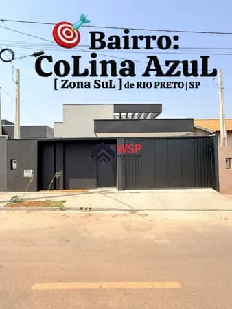 Casa em São José do Rio Preto - Residencial Colina Azul