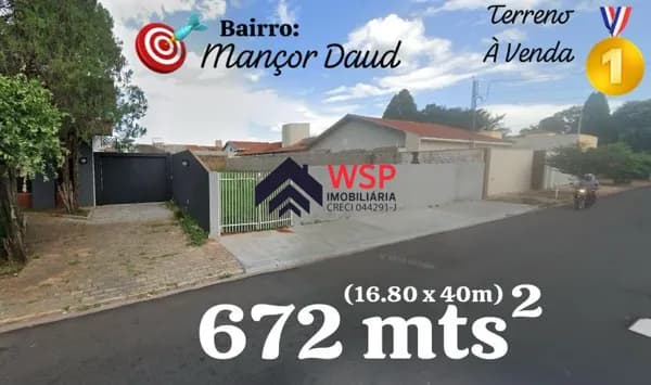 Lote/Terreno em São José do Rio Preto - Parque Residencial Comendador Mancor Daud