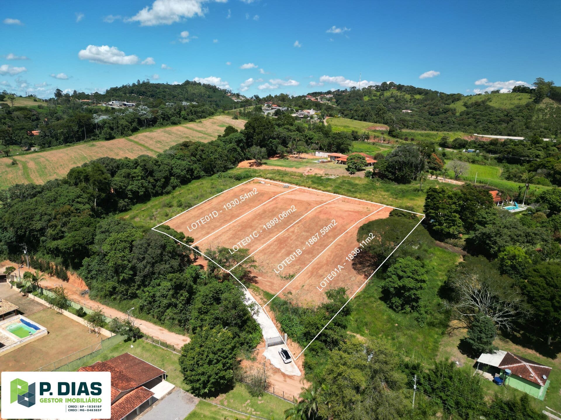 Vista das Montanhas em Pinhalzinho: Terrenos Premium – Oportunidade
