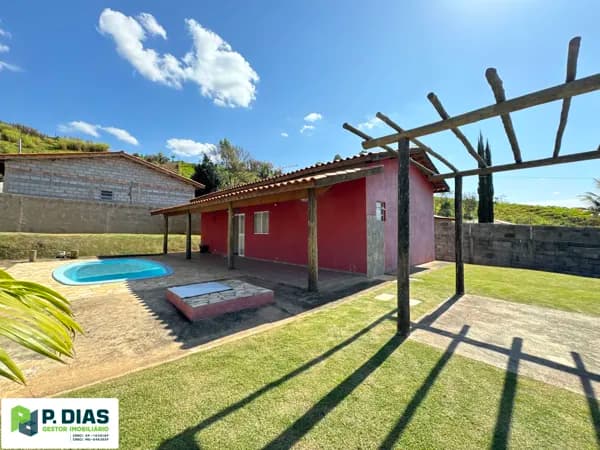 Chácara Mobiliada com Linda Vista para as montanhas em Socorro, Circuito das Águas