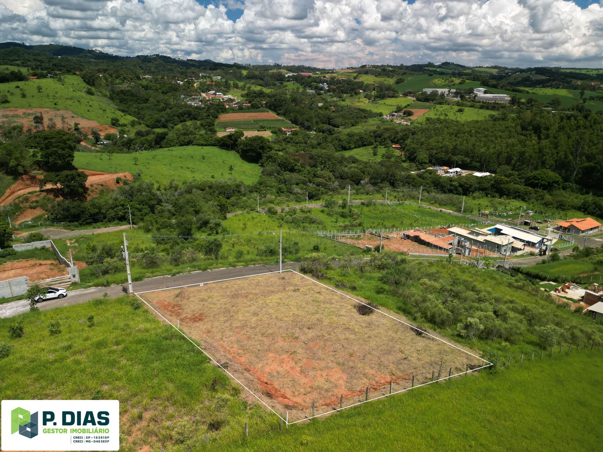 Seu Projeto com Vista para as Montanhas – Terreno em Pinhalzinho-SP