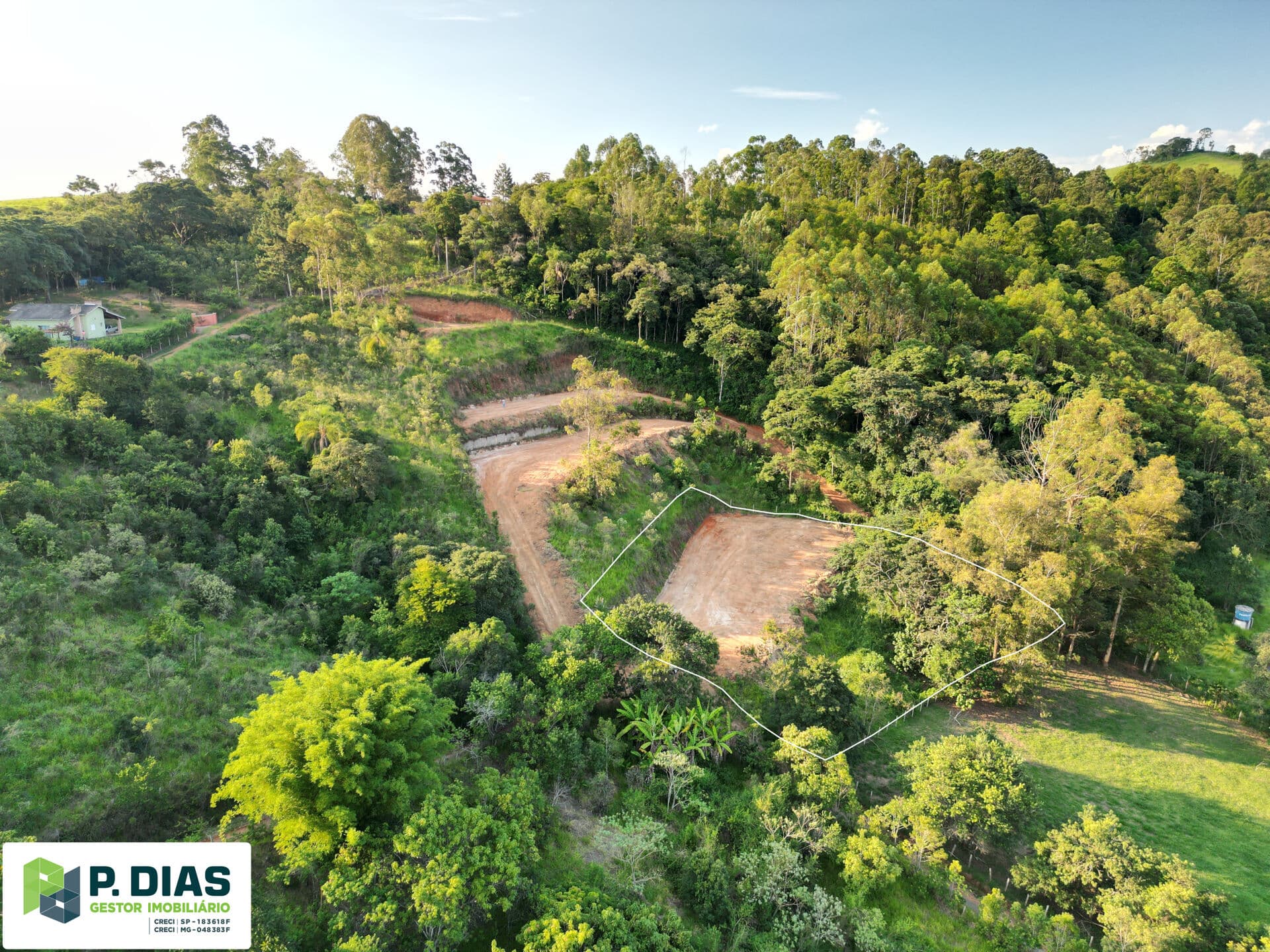 Lindo terreno com vista Panorâmica das Montanhas em Pinhalzinho, interior de São Paulo