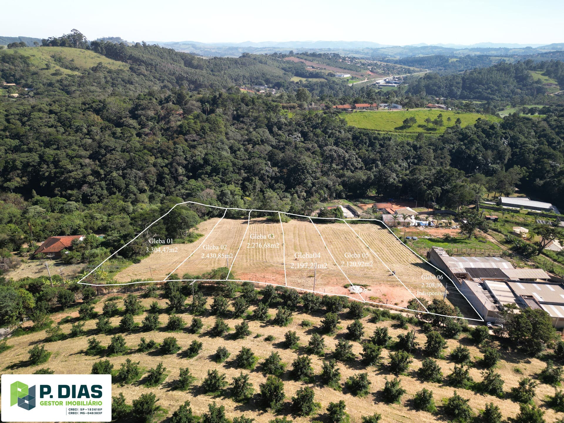 "Terrenos Exclusivos em Pinhalzinho — Lotes a Partir de 2.120m²