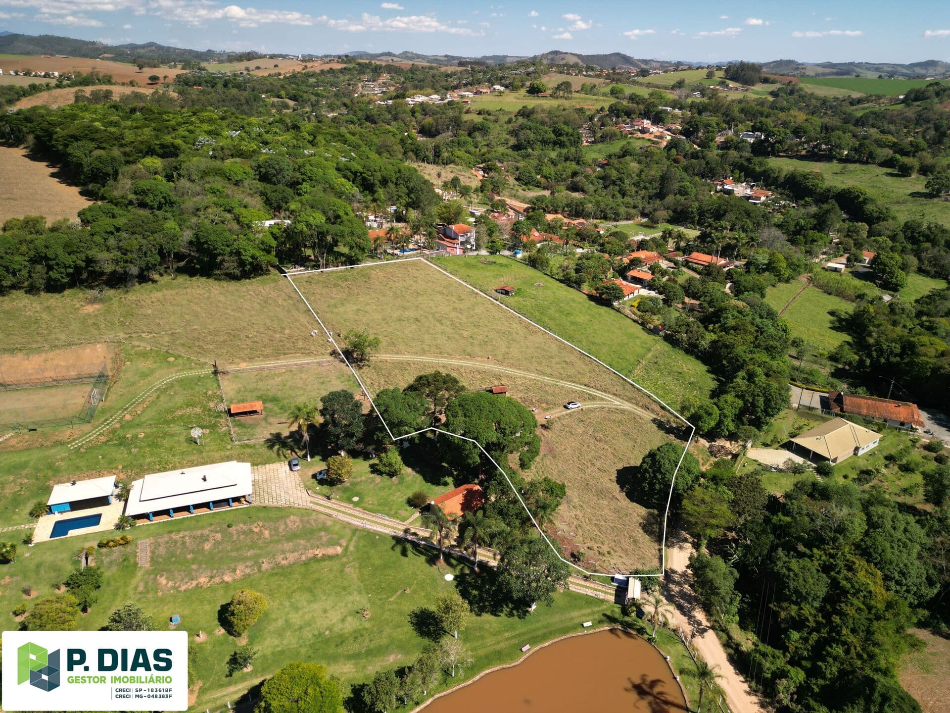 Terreno Bem Localizado com Vista para as Montanhas – Pinhalzinho