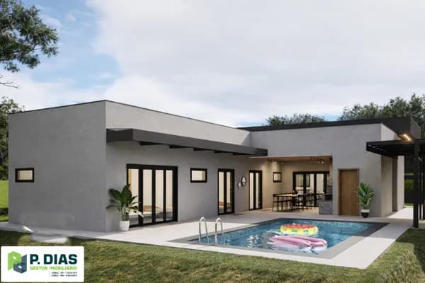Viva com Conforto e Natureza: Chácara Nova com 3 Suítes e Piscina em Pinhalzinho, interior de São Paulo