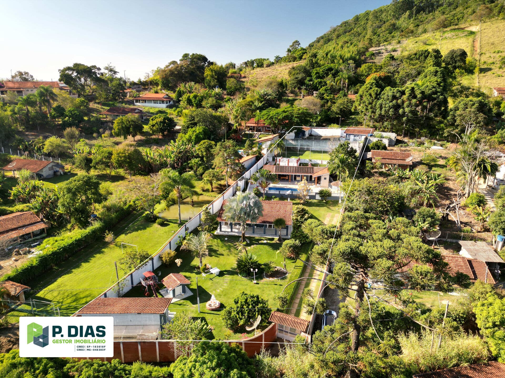Linda Chácara, conceito colonial em Pinhalzinho, Interior de São Paulo