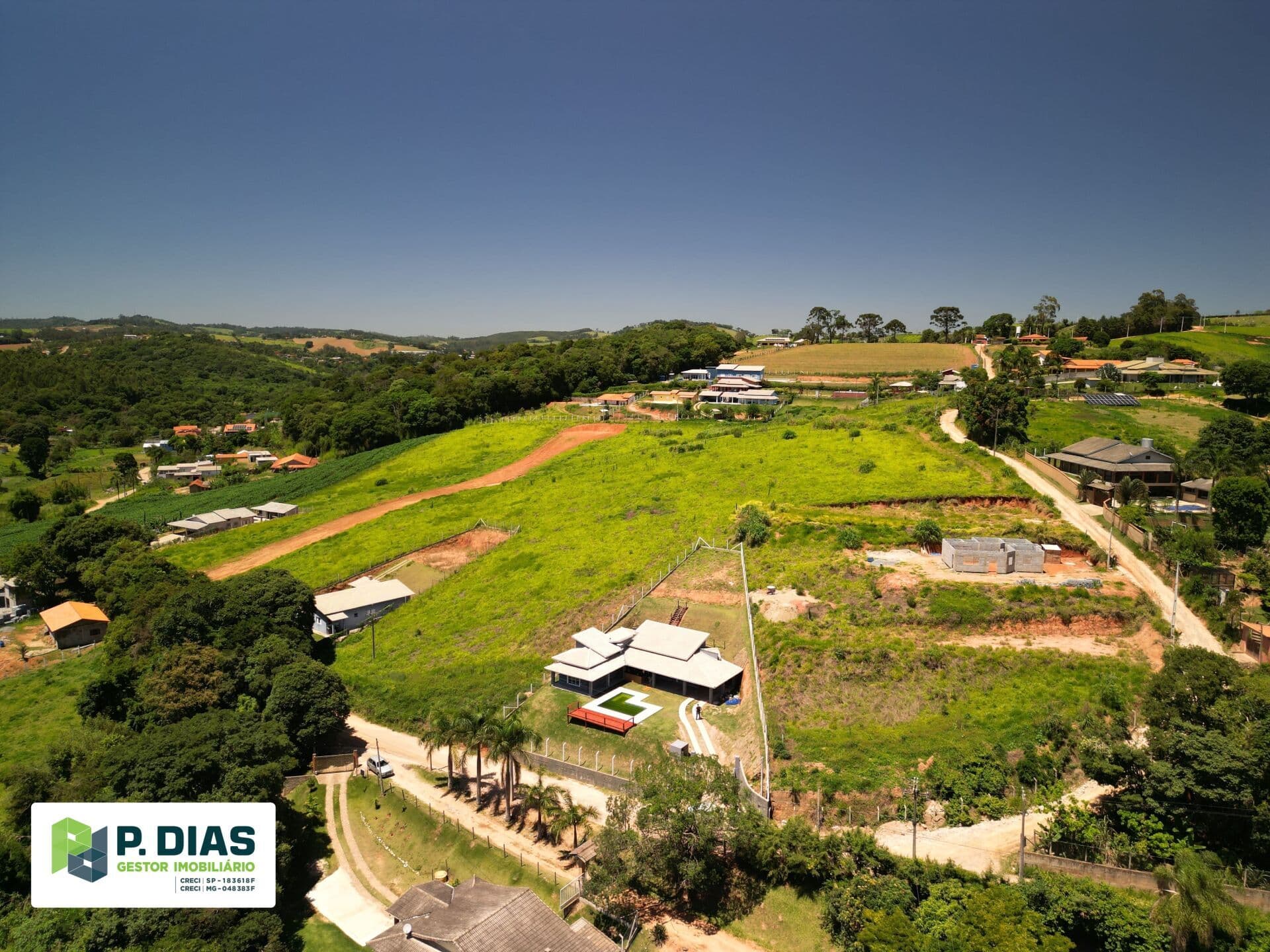 Lindo loteamento em Pinhalzinho, Região do Circuito das Águas Paulista