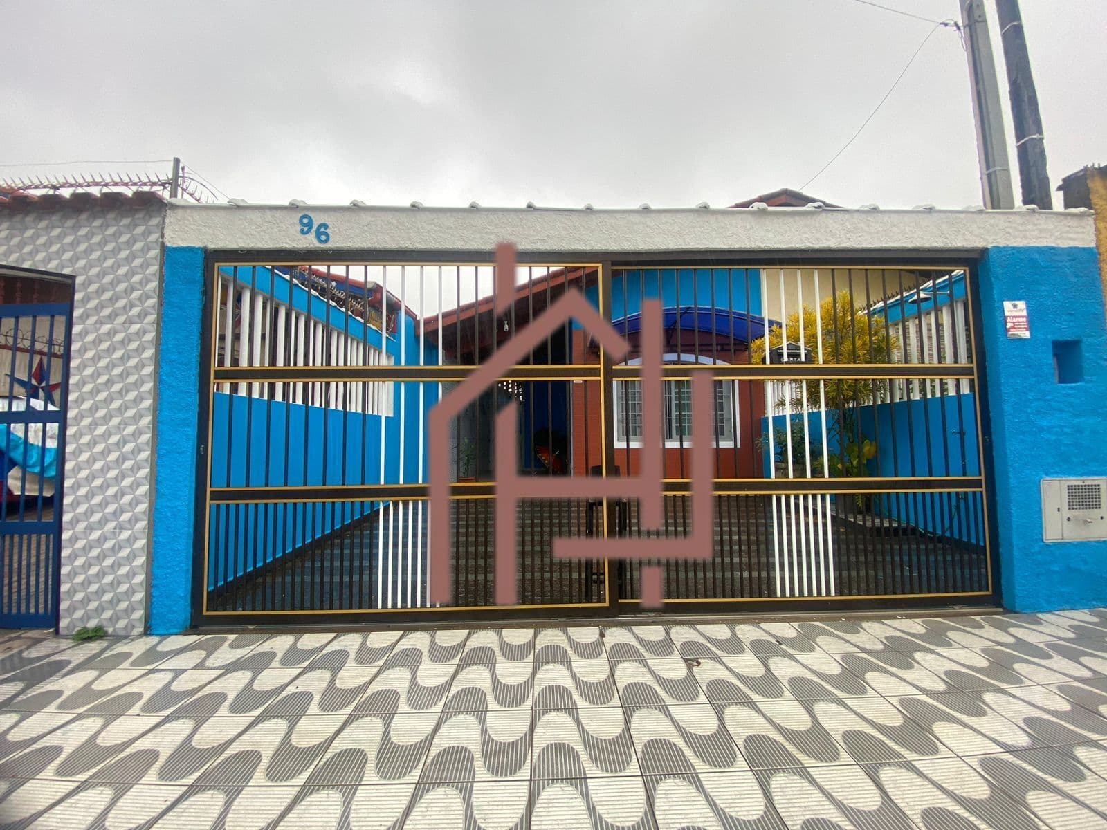 Casa Geminada em Vila Atlantica, Mongaguá/SP