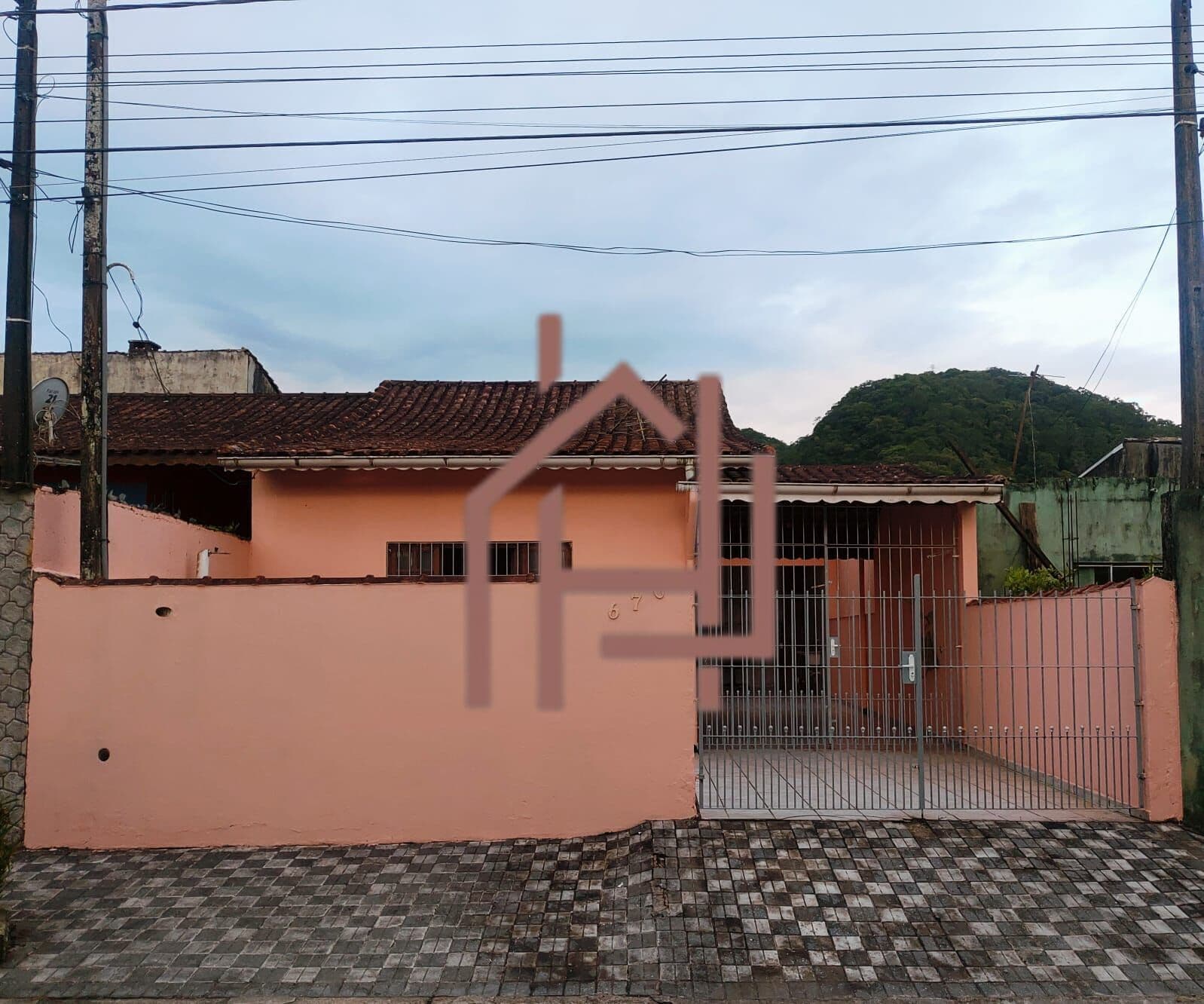 Casa Geminada em Jardim Aguapeu, Mongaguá/SP
