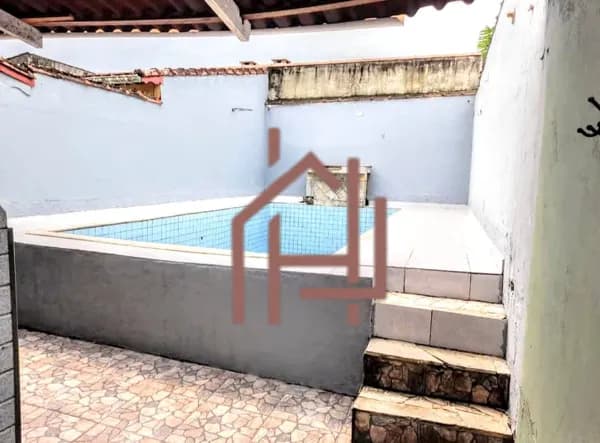 Casa em Balneário Florida Mirim, Mongaguá/SP