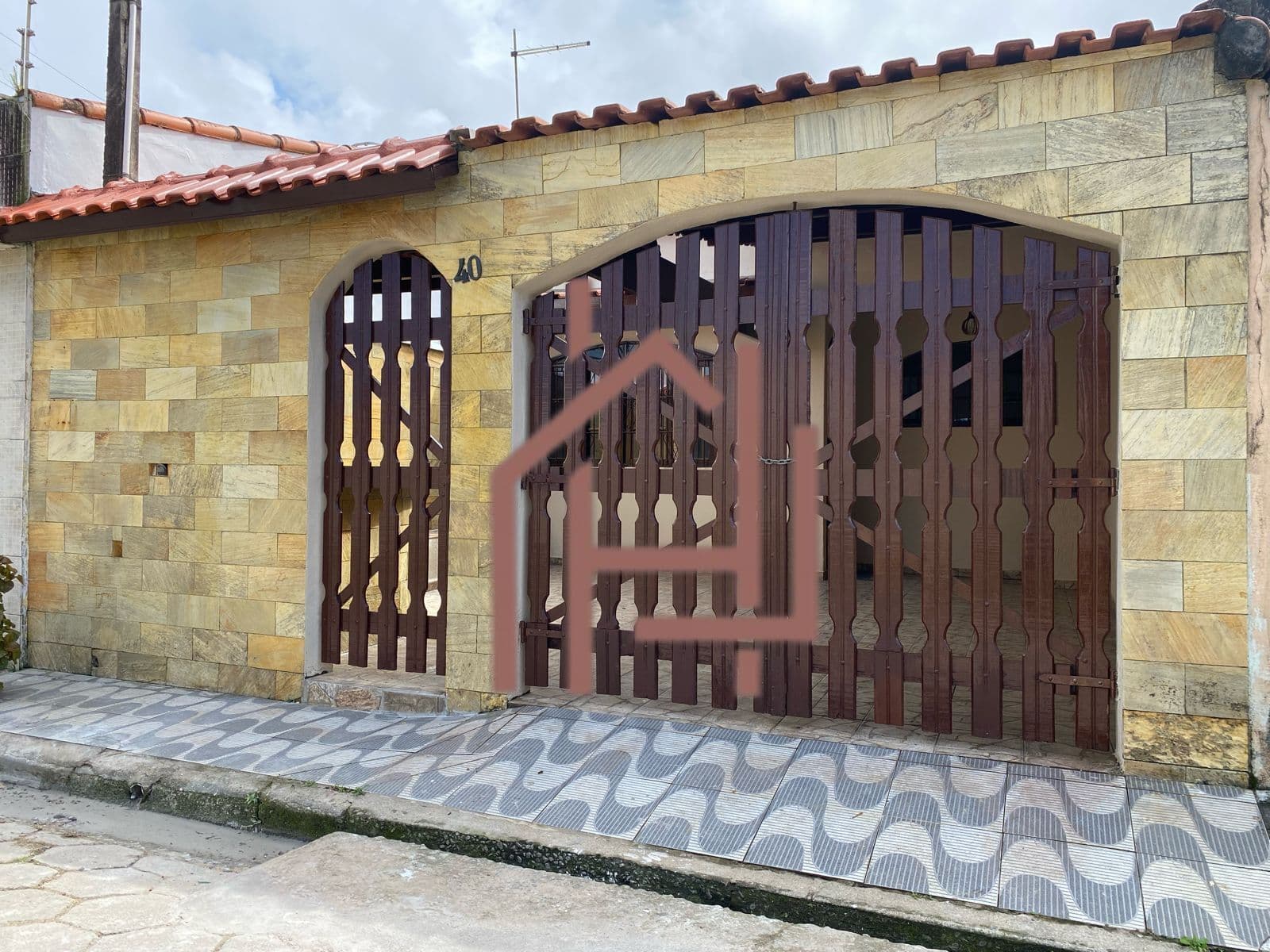 Casa Geminada em Vila Atlantica, Mongaguá/SP