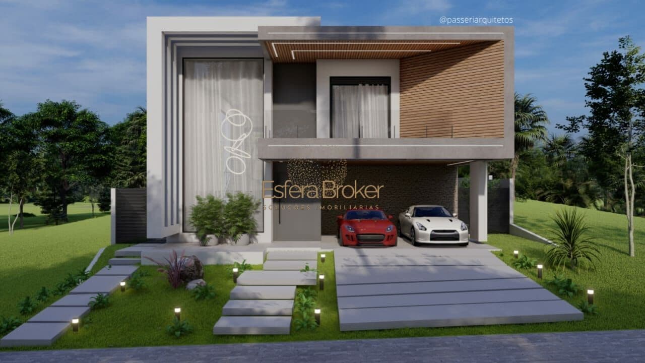 Casa maravilhosa a venda com projeto fantástico no Residencial Alphaville II, São José dos Campos, SP
