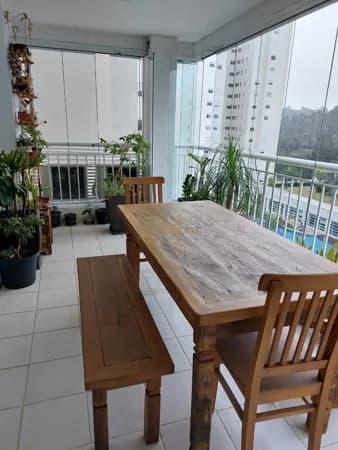 APARTAMENTO MOBILIADO disponível para locação no bairro Centro - Santana de Parnaíba/SP