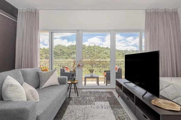 Studio mobiliado para locação no Trix Housing – Tamboré
