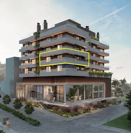 3 dormitórios em construção