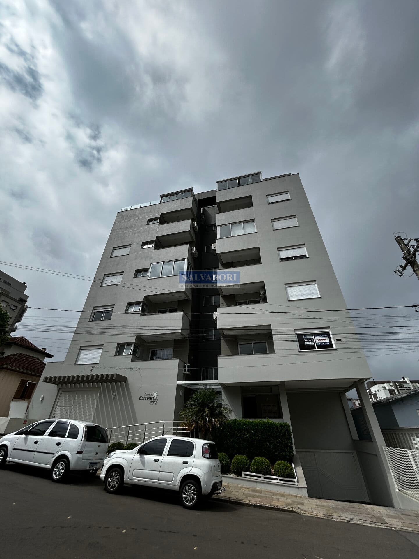 2 Dormitórios com suÍte de frente para a Rua