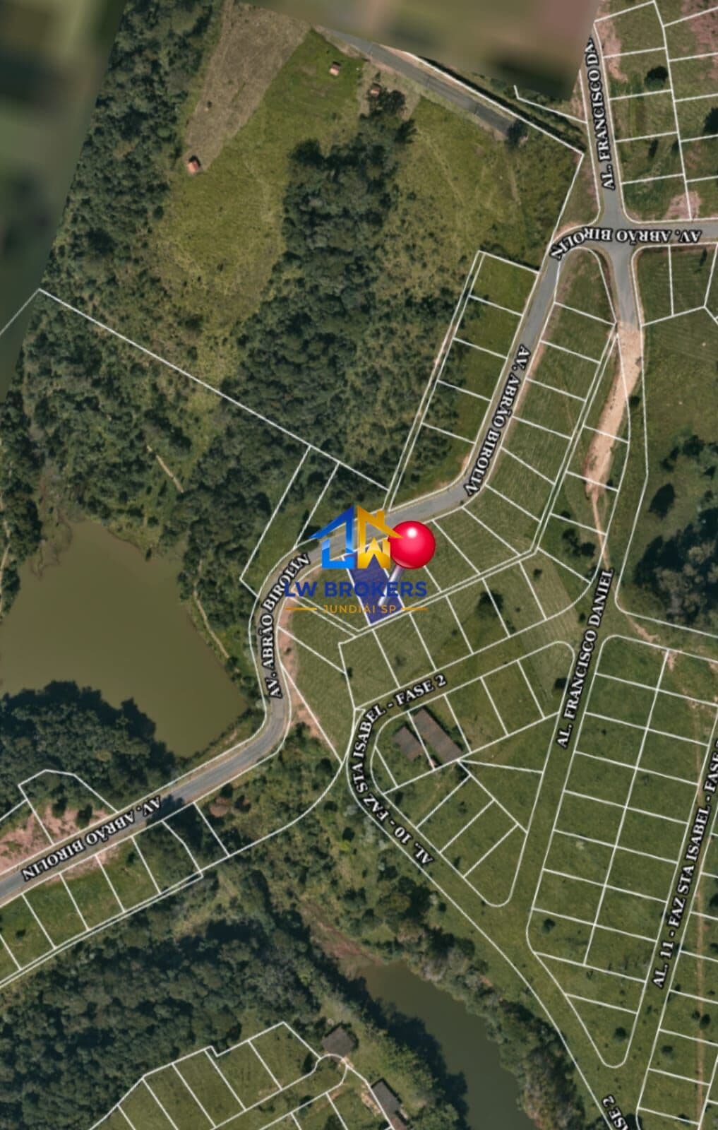 Terreno / Lote em Condomínio, megragem de 1000m², Vista para o Lago.